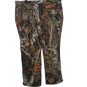 Under Armour Camo Hunting Pants Men's 3XL Fleece‎ Lined Outdoor Ankle Zip